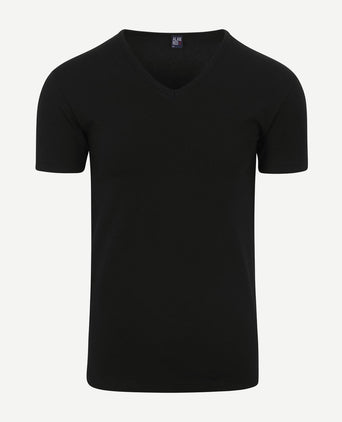 Oklahoma t-shirt stretch zwart (2-pack)
