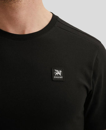 T-shirt logo zwart