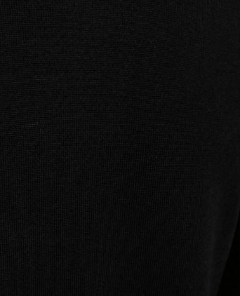 Turtleneck trui merinowol zwart