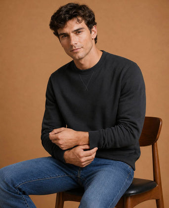 The george sweater zwart