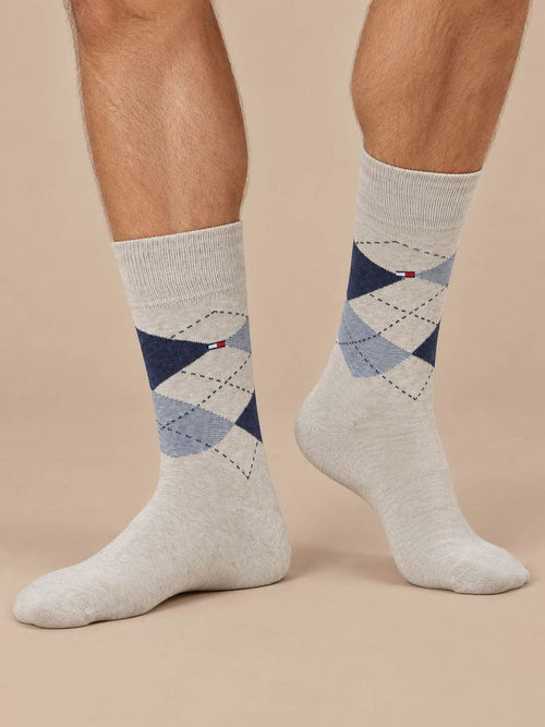 (2-pack) sokken beige melange