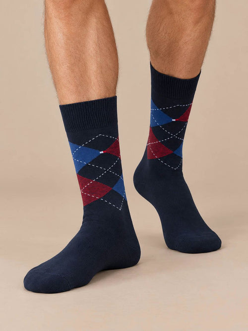 (2-pack) sokken blauw