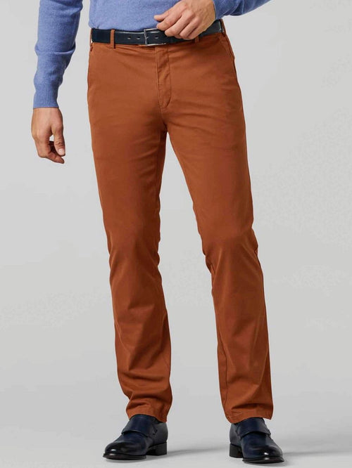 Broek Roma jeans cognac