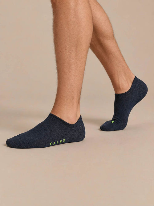 Keep warm sneaker sok donkerblauw