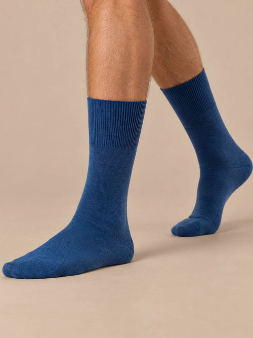 Airport sok blauw