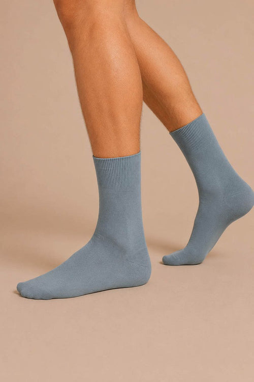 Airport sok blauw 6592