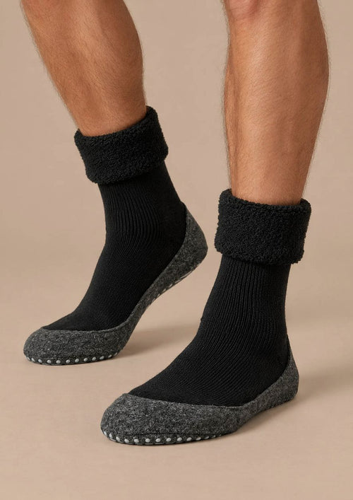 Cosyshoe sloffen zwart