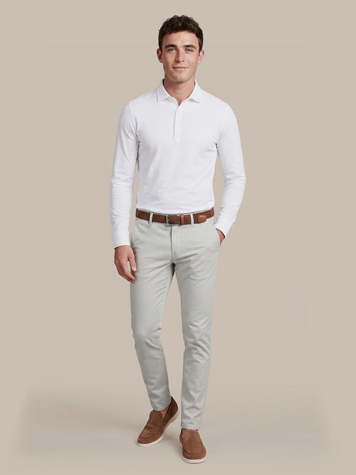 Driver pants chino silver