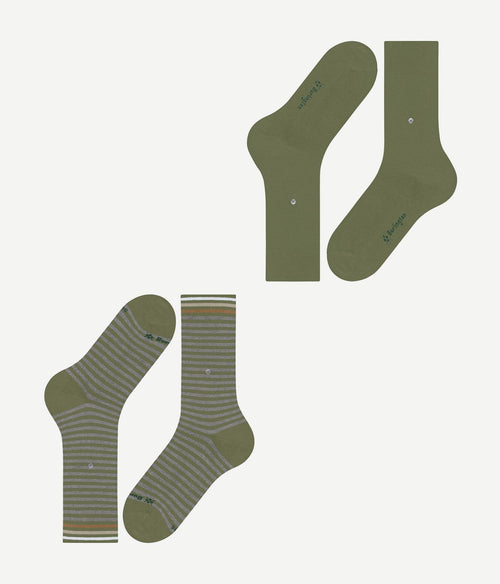 Everyday (2-pack) strepen groen