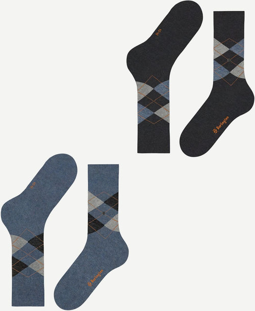 Burlington Everyday (2-pack) donkerblauw grijs 6797
