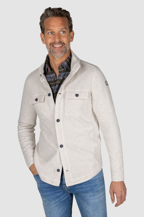Logan vest ecru