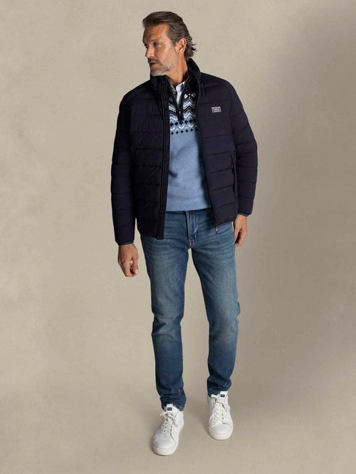 Jas colton donkerblauw