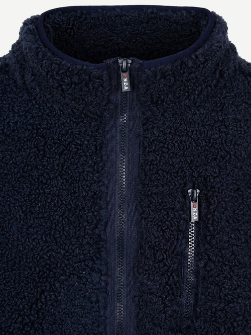 Vest zip oreti polar fleece donkerblauw