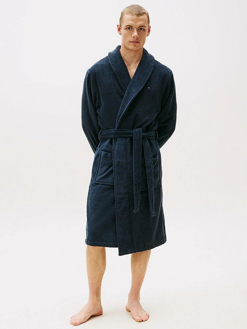 Badjas donkerblauw