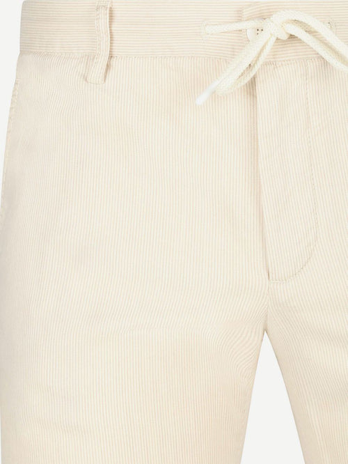 Broek jump stripe ecru