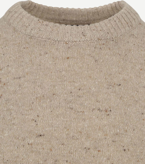 Pullover wol beige