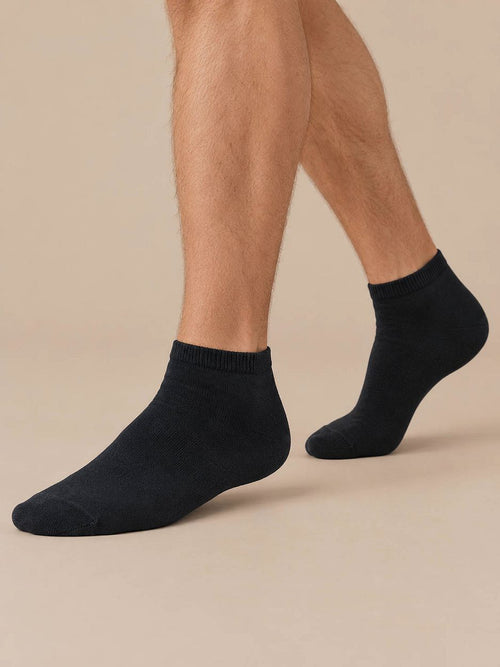 Sneakersok (2-pack) donkerblauw