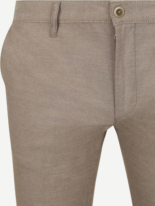 Alberto rob chino taupe | Slim-fit
