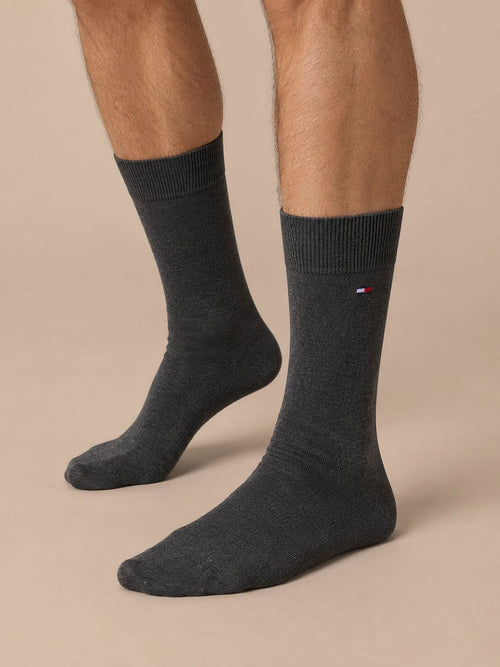 Classic (2-pack) sokken antraciet