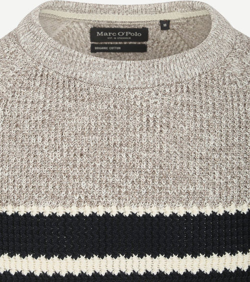 Pullover grijs melange