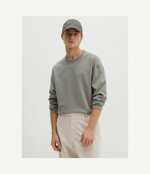 Longsleeve heavy t-shirt graphite dust