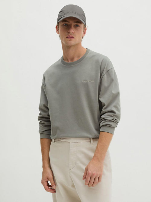 Longsleeve heavy t-shirt graphite dust