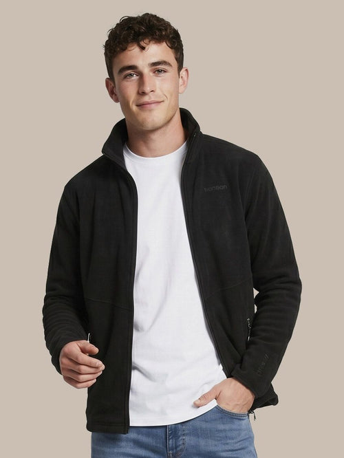 Miracle fleece jack zwart