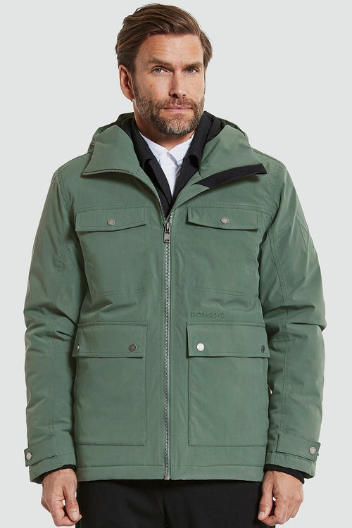 Parka hilding donkergroen