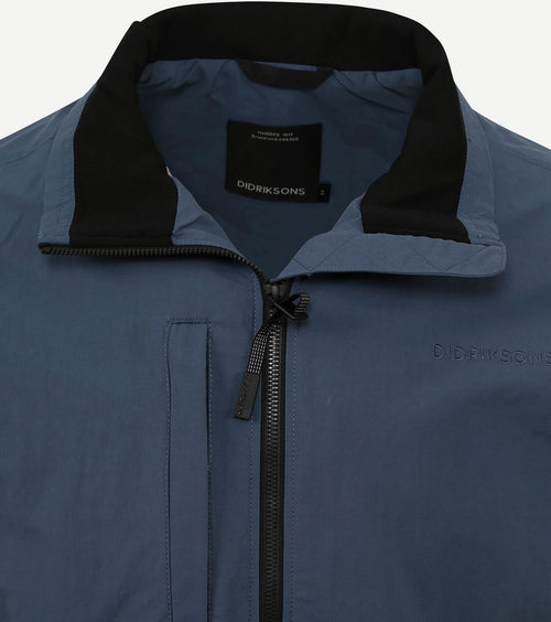 Irvin jas blauw