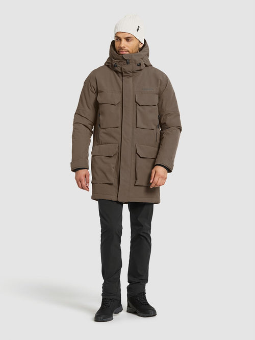 Parka drew taupe