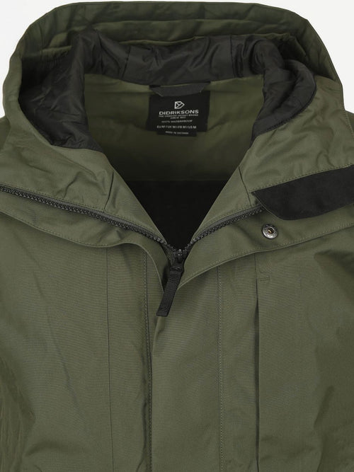 Didriksons parka kenny groen | Regular-fit