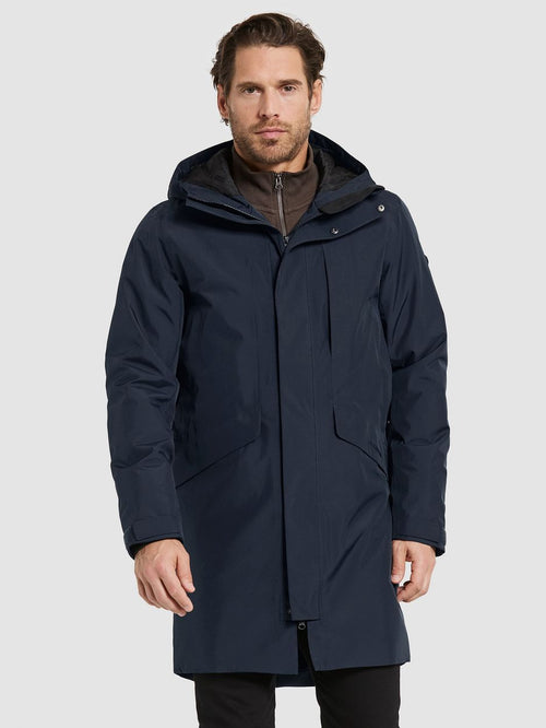 Parka kenny donkerblauw