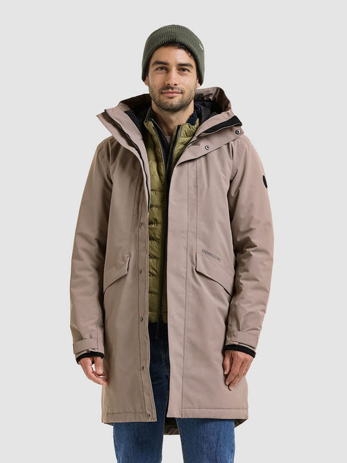 Parka kenny ash brown