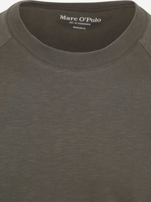 Marc o'polo longsleeve t-shirt copley bruin | Regular-fit