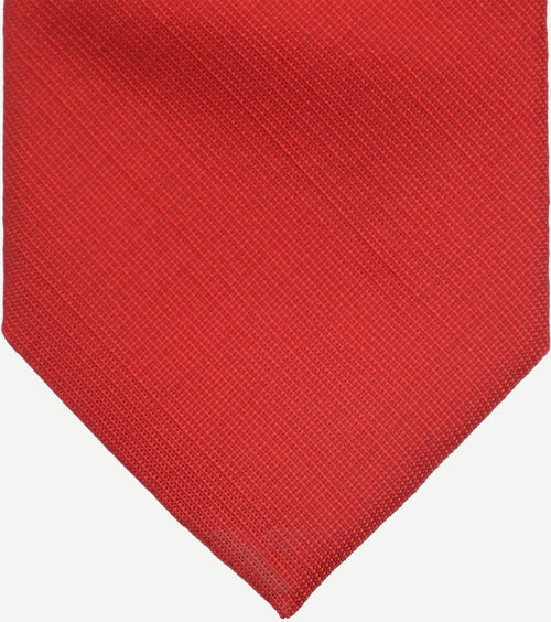 Stropdas zijde rood k81-14