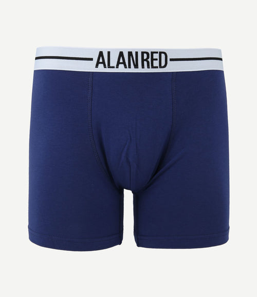 Boxer zwart blauw (2-pack)