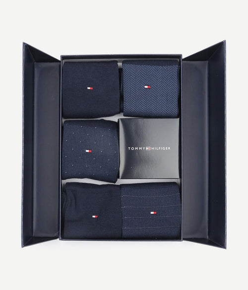 Tommy Hilfiger giftbox (5-pack) donkerblauw