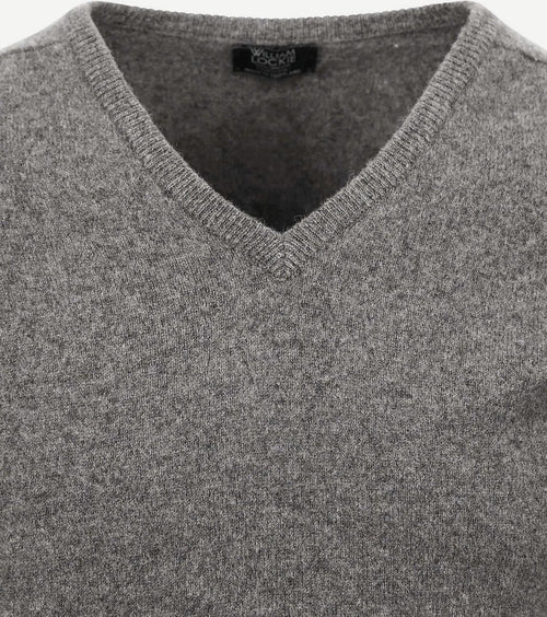William Lockie pullover lamswol flannel | Regular-fit