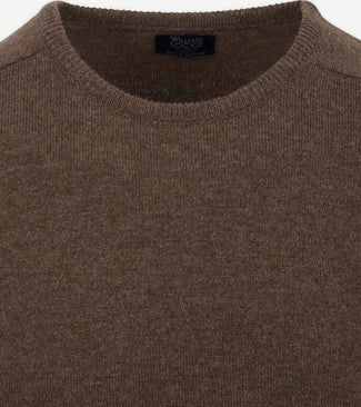Pullover lamswol mocha