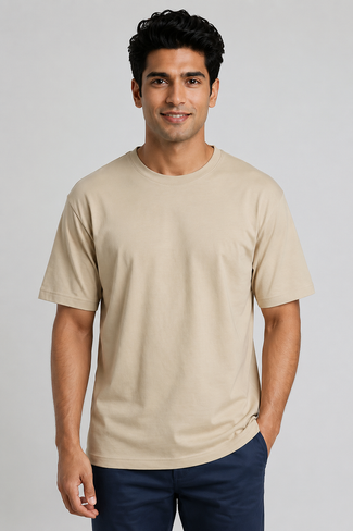 Venice t-shirt heavy jersey ecru