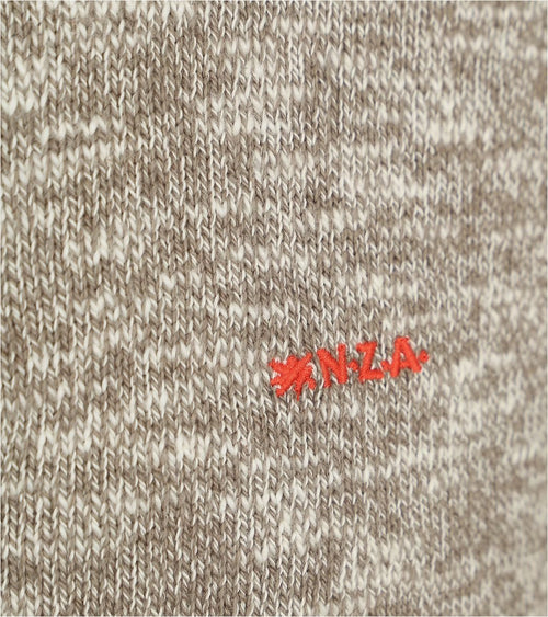 NZA halve rits trui waimauku beige