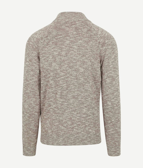 NZA halve rits trui waimauku beige