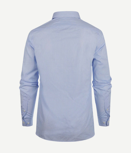 Steppin' Out overhemd streep lichtblauw | Regular-fit