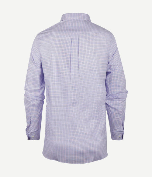 Steppin' Out overhemd ruiten blauw rood | Regular-fit