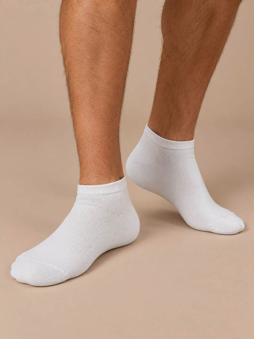 Enkelsokken (3-pack) wit