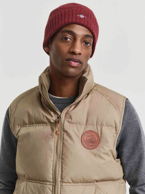 Muts wol bordeaux