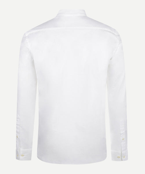 Overhemd stretch oxford | White