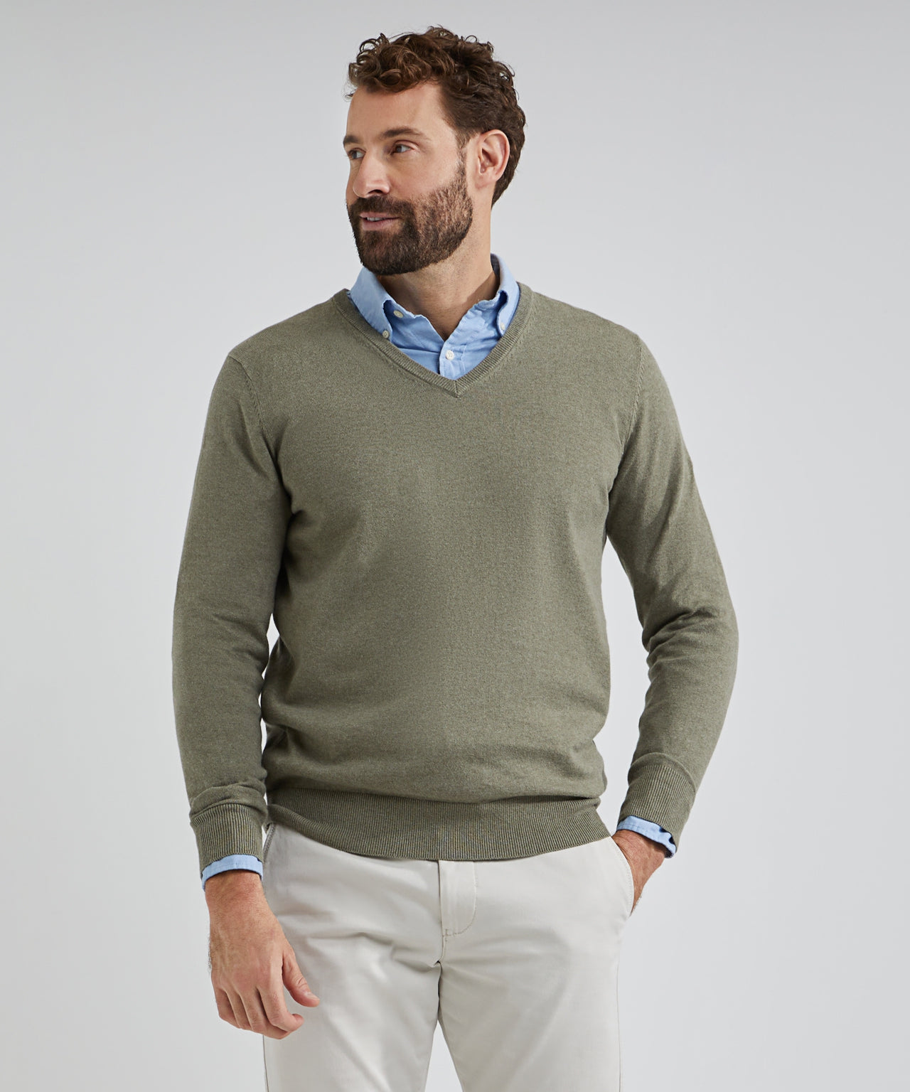 Cotton Cashmere Cashmere Trui Heren Heren Trui Cotton Cashmere V