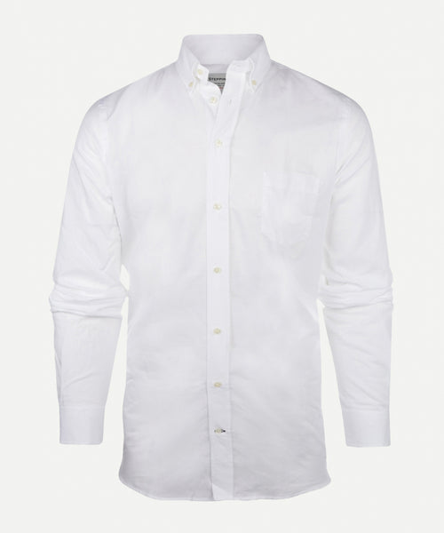 Overhemd Oxford extra lange mouw | White