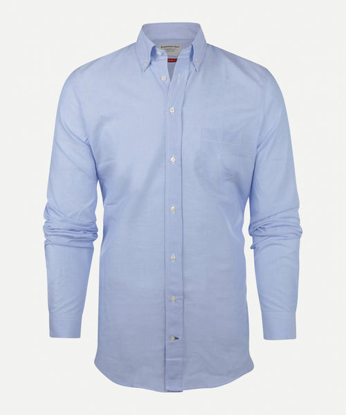 Overhemd fijn Oxford extra lange mouw | Light Blue